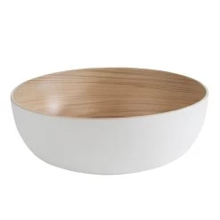 APS Schale "FRIDA" In Beige/Weiß Ø 30 Cm, H: 9,5 Cm