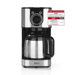 Filterkaffeemaschine "FRESH-AROMA-SWITCH" In Edelstahl / Schwarz -Küchenbedarf Geschäft beem filterkaffeemaschine fresh aroma switch in edelstahl schwarz 1