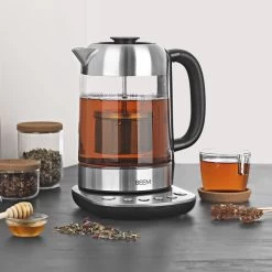 Teemaschine Teekocher Tee Und Wasserkocher Mit Teesieb 1,7L Warmhaltefunktion -Küchenbedarf Geschäft beem teemaschine teekocher tee und wasserkocher mit teesieb 1 7l warmhaltefunktion 3