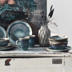 Geschirr-Set 16-tlg. HILDA In Dunkelblau -Küchenbedarf Geschäft butlers geschirr set 16 tlg hilda in dunkelblau 19