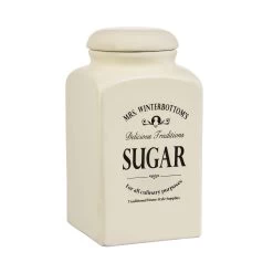 Mehl- & Zuckerdose MRS. WINTERBOTTOM'S In Creme -Küchenbedarf Geschäft butlers mehl and zuckerdose mrs winterbottoms in creme 2