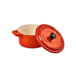 Mini-Auflaufform Rund 190ml C'EST SI BON In Orange -Küchenbedarf Geschäft butlers mini auflaufform rund 190ml cest si bon in orange 2