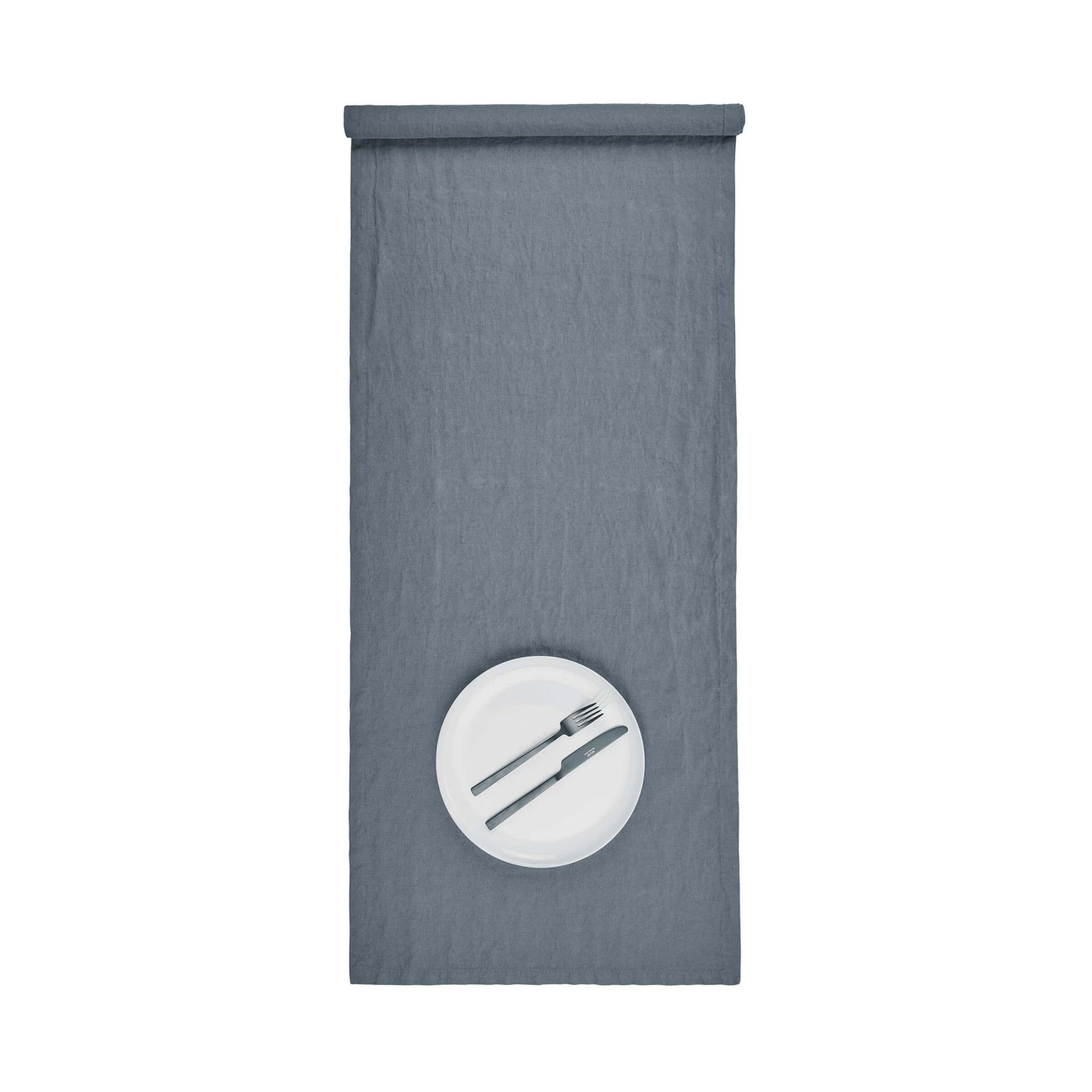 Tischläufer L 160 X B 50cm RIGA In Blau 3 Tischläufer L 160 X B 50cm RIGA In Blau