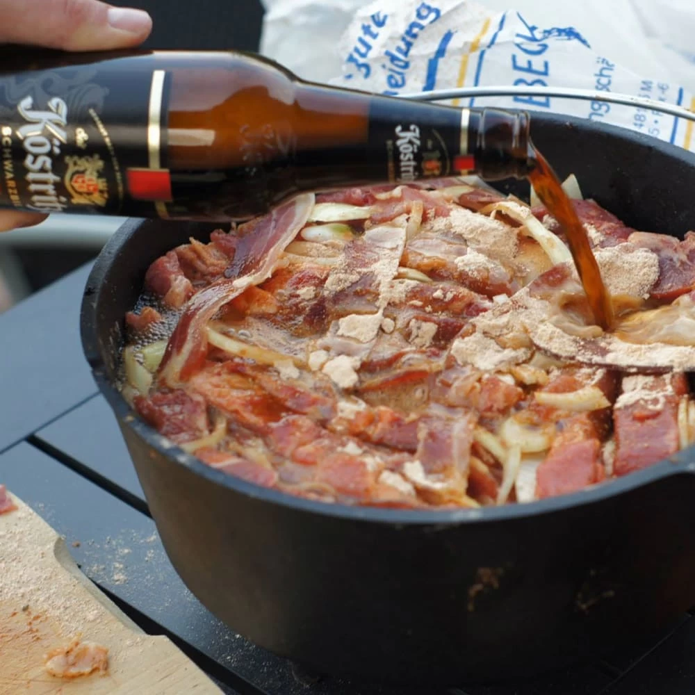 Camp Chef Feuertopf Gusseisen 14" In Schwarz - 35cm 5 Camp Chef Feuertopf Gusseisen 14" In Schwarz - 35cm – Bild 3