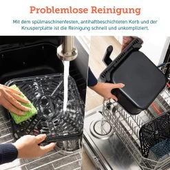 Cosori Dual Blaze XXL 6.4L Heißluftfritteuse, 1700W, Grau 20 Cosori Dual Blaze XXL 6.4L Heißluftfritteuse, 1700W, Grau -Küchenbedarf Geschäft cosori cosori dual blaze xxl 6 4l heissluftfritteuse 1700w grau 8