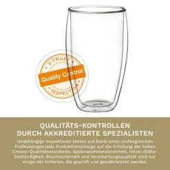 2er Set Doppelwandgläser S-hoch, 400ml -Küchenbedarf Geschäft creano 2er set doppelwandglaser s hoch 400ml 3