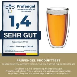 2er Set Doppelwandgläser S-hoch, 400ml -Küchenbedarf Geschäft creano 2er set doppelwandglaser s hoch 400ml 4