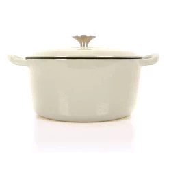 Küchenbedarf Geschäft -Küchenbedarf Geschäft echtwerk 2 tlg set gusseisentopf mit deckel 3 5 l in creme 1