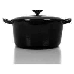 Küchenbedarf Geschäft -Küchenbedarf Geschäft echtwerk 2 tlg set gusseisentopf mit deckel 3 5 l in schwarz 1