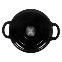 2 Tlg. Set Gusseisentopf Mit Deckel 3.5 L In Schwarz 7 2 Tlg. Set Gusseisentopf Mit Deckel 3.5 L In Schwarz -Küchenbedarf Geschäft echtwerk 2 tlg set gusseisentopf mit deckel 3 5 l in schwarz 2