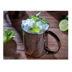 2 Tlg. Set Kupferbecher-Set 1 L In Schwarz -Küchenbedarf Geschäft echtwerk 2 tlg set kupferbecher set 1 l in schwarz 4