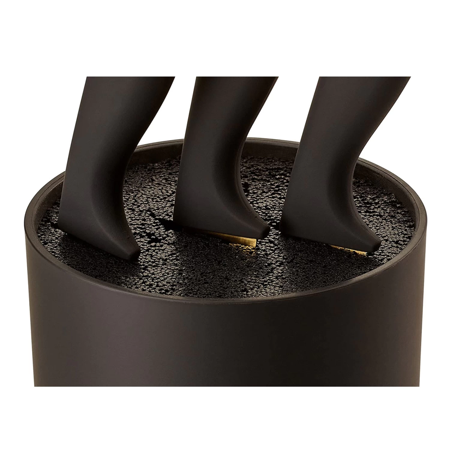 4 Tlg. Set Küchenmesser Set 4tlg In Schwarz/Gold 6 4 Tlg. Set Küchenmesser Set 4tlg In Schwarz/Gold – Bild 4