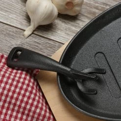 Servierpfanne Gusseisen In Schwarz - L: 27cm -Küchenbedarf Geschäft gaumenkick servierpfanne gusseisen in schwarz l 27cm 5