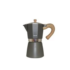 Venezia - Espressokocher, Grau, 3 Tassen
