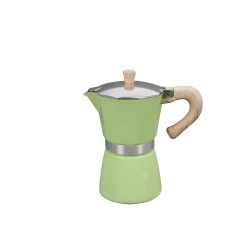 Venezia - Espressokocher In Grün - 3 Tassen