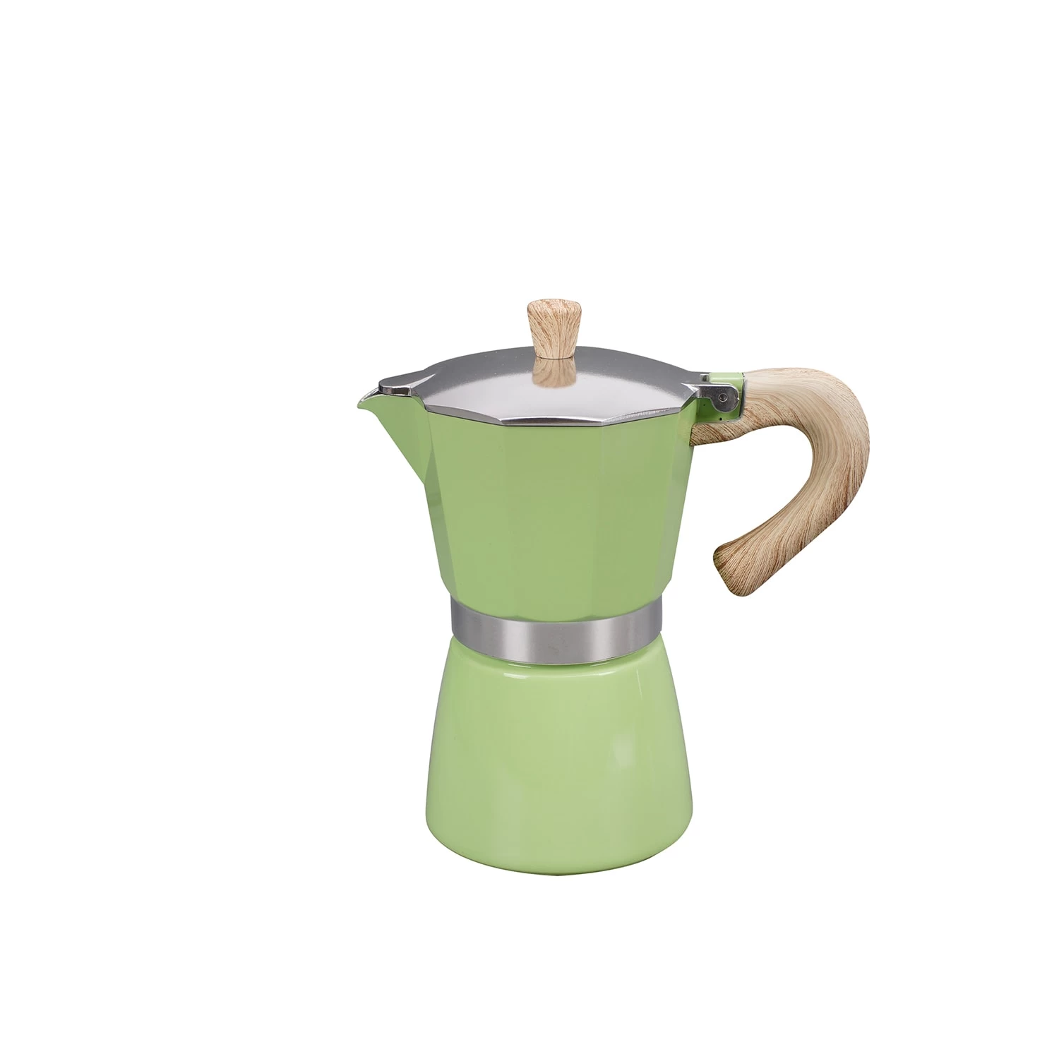Venezia - Espressokocher In Grün - 3 Tassen 3 Venezia - Espressokocher In Grün - 3 Tassen