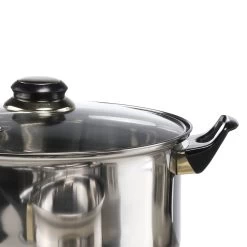 HI Kochtopfset 12-teilig In Silber/schwarz -Küchenbedarf Geschäft hi kochtopfset 12 teilig in silber schwarz 6