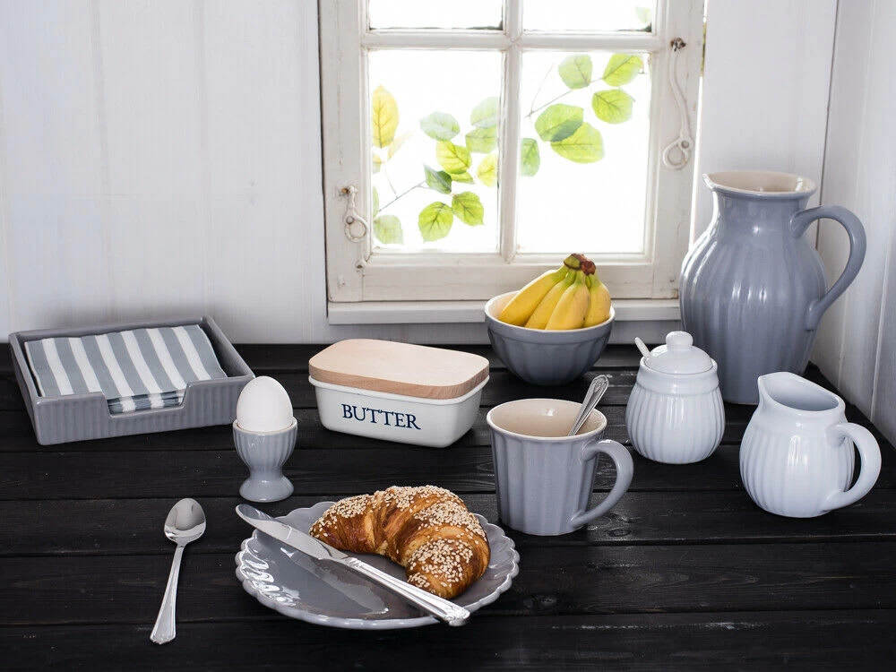 Kanne 1,7 Liter Mynte FRENCH GREY Grau 4 Kanne 1,7 Liter Mynte FRENCH GREY Grau – Bild 2