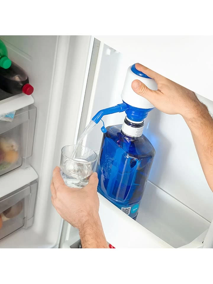 Innovagoods Wasserspender In Weiß/ Blau - (B)8 X (H)16,5 X (T)18 Cm 6 Innovagoods Wasserspender In Weiß/ Blau - (B)8 X (H)16,5 X (T)18 Cm – Bild 4