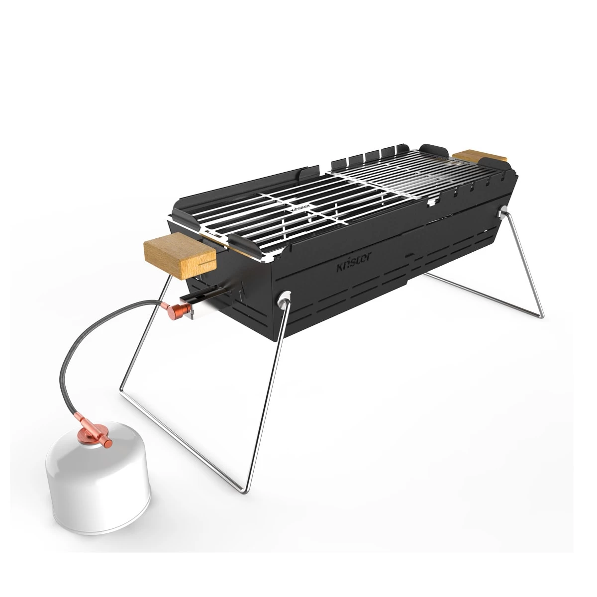 Knister Gasgrill Mit 6-in-1 Klappwerkzeug 6 Knister Gasgrill Mit 6-in-1 Klappwerkzeug – Bild 4