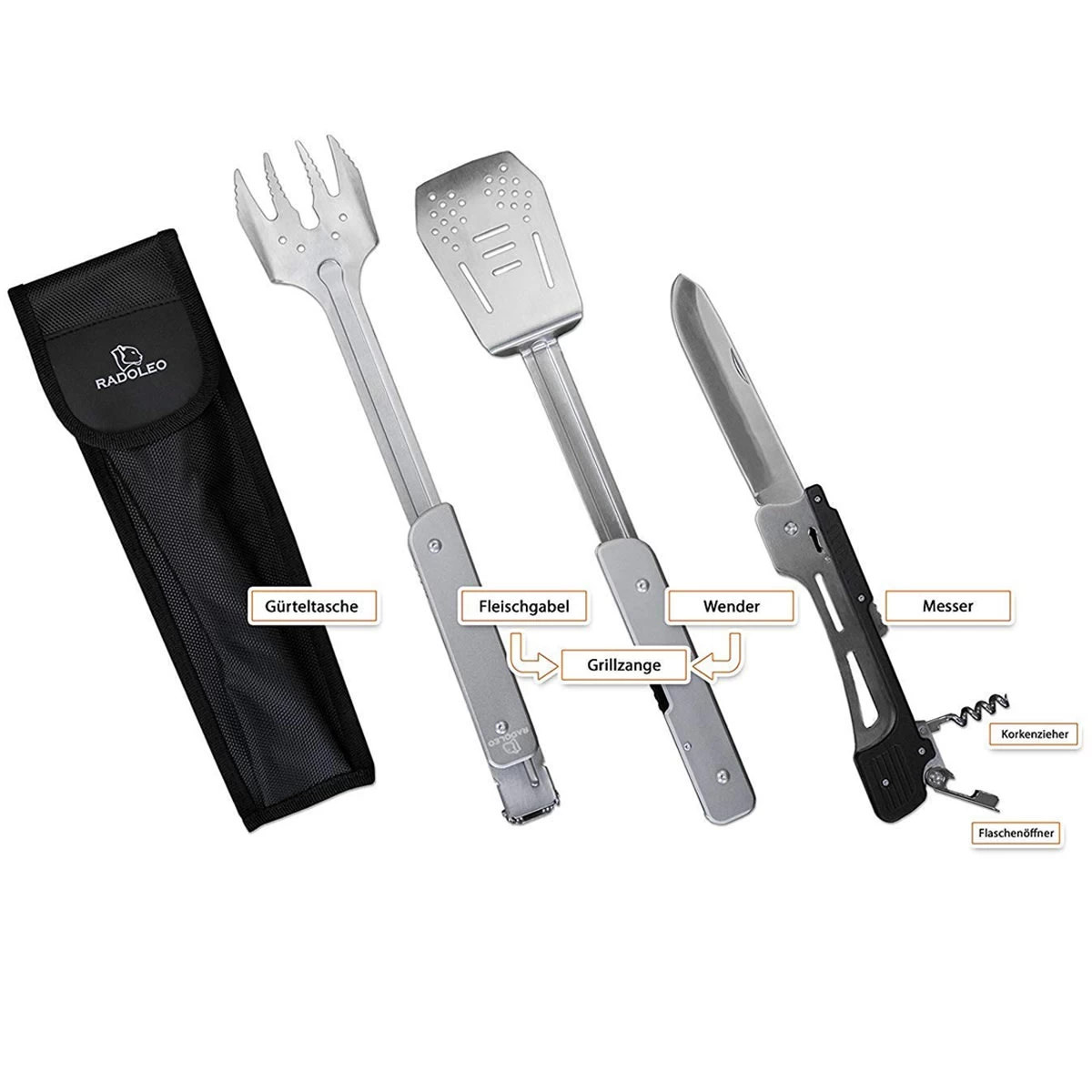 Knister Gasgrill Mit 6-in-1 Klappwerkzeug 9 Knister Gasgrill Mit 6-in-1 Klappwerkzeug – Bild 7