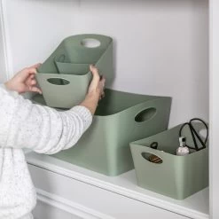 BOXXX M - Aufbewahrungsbox 3,5l In Organic Green -Küchenbedarf Geschäft koziol organic boxxx m aufbewahrungsbox 3 5l in organic green 3