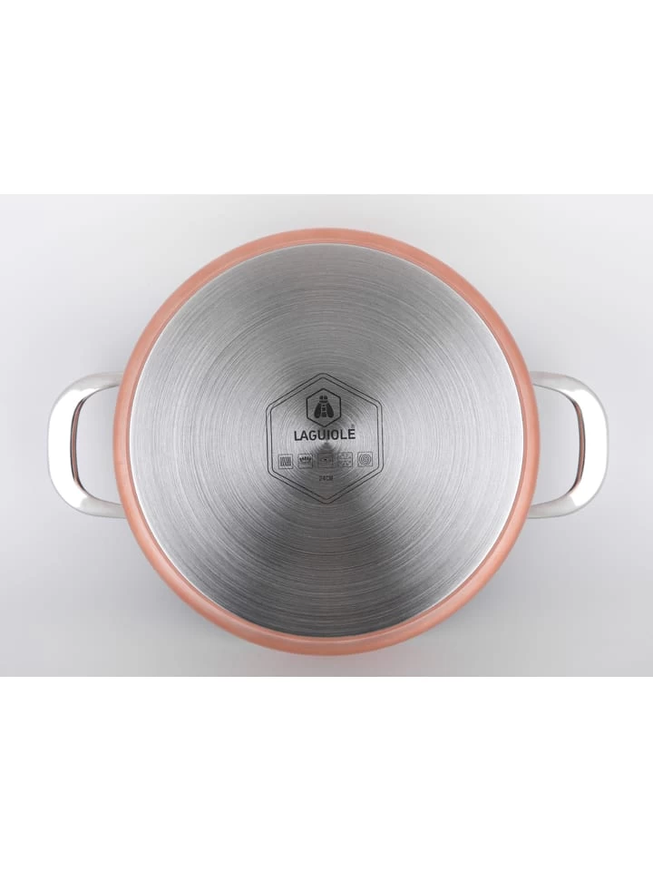 Laguiole 2tlg. Set: Kochtopf In Kupfer - Ø 24 Cm 5 Laguiole 2tlg. Set: Kochtopf In Kupfer - Ø 24 Cm – Bild 3