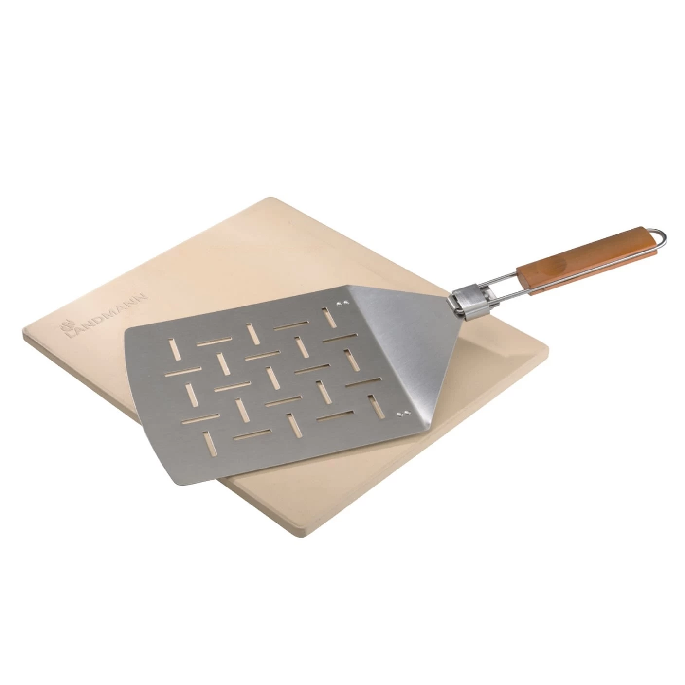 Landmann 2tlg.-Set: Pizza-Set "Selection" In Braun 3 Landmann 2tlg.-Set: Pizza-Set "Selection" In Braun