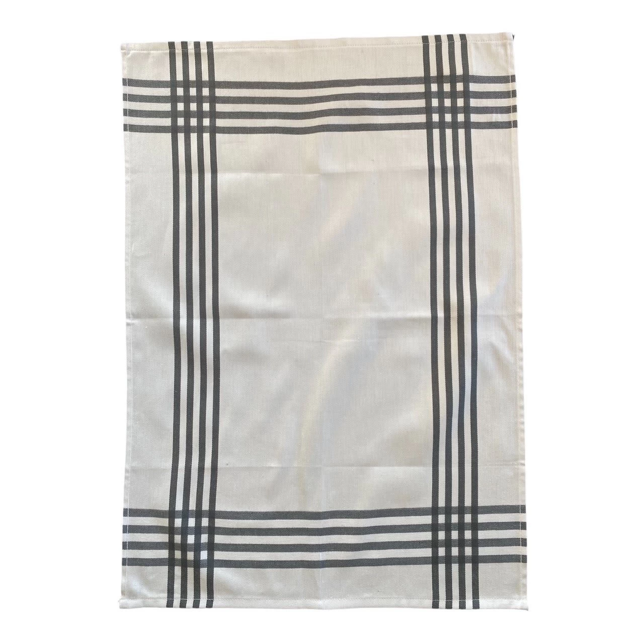 4er-Set Geschirrtuch "Streifen" In Grau - (L)70 X (B)50 Cm 4 4er-Set Geschirrtuch "Streifen" In Grau - (L)70 X (B)50 Cm – Bild 2