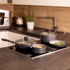 Stielkasserole, Aluminium Izar In Schwarz -Küchenbedarf Geschäft maser stielkasserole aluminium izar in schwarz 3