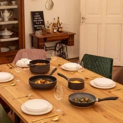 Stielkasserole, Aluminium Izar In Schwarz -Küchenbedarf Geschäft maser stielkasserole aluminium izar in schwarz 5