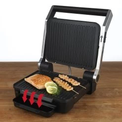 Kontaktgrill Tischgrill Sandwichtoaster Mit 6 Programmen - 2000W MAXXMEE -Küchenbedarf Geschäft maxxme kontaktgrill tischgrill sandwichtoaster mit 6 programmen 2000w maxxmee 7