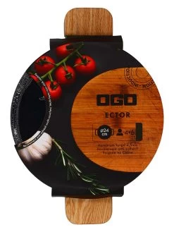 2tlg. Topf-Set "Ector" In Khaki - Ø 24 Cm -Küchenbedarf Geschäft ogo living 2tlg topf set ector in khaki o 24 cm 1