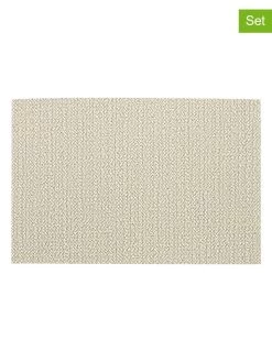6er-Set: Tischsets In Beige - (L)45 X (B)30 Cm
