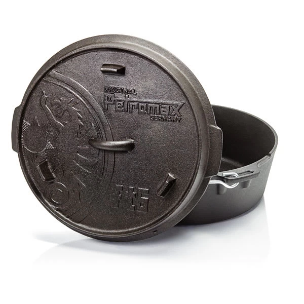 Petromax Feuertopf Gusseisen Ft6-t In Schwarz - 5,5 Liter 4 Petromax Feuertopf Gusseisen Ft6-t In Schwarz - 5,5 Liter – Bild 2