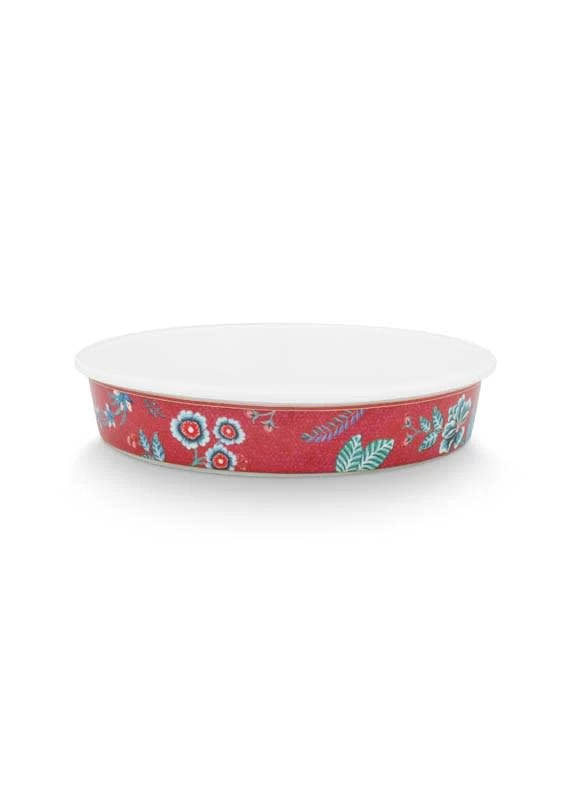 Pip Studio Auflaufformen "Baking Dish Round Flower Festival" In Rosa- (D) 25,5 Cm 4 Pip Studio Auflaufformen "Baking Dish Round Flower Festival" In Rosa- (D) 25,5 Cm – Bild 2