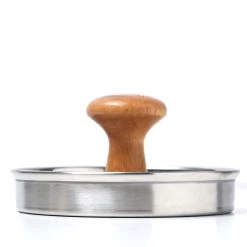 Profi Burgerpresse Edelstahl In Silber -Küchenbedarf Geschäft radoleo profi burgerpresse edelstahl in silber 5