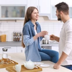 2er Set Serviertablett In Natur - (B)45 X (T)42 Cm 12 2er Set Serviertablett In Natur - (B)45 X (T)42 Cm -Küchenbedarf Geschäft relaxdays 2er set serviertablett in natur b 45 x t 42 cm 2