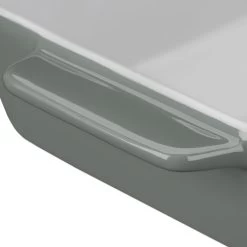 3 Tlg. Auflaufform Set In Grau/ Weiß -Küchenbedarf Geschäft relaxdays 3 tlg auflaufform set in grau weiss 5