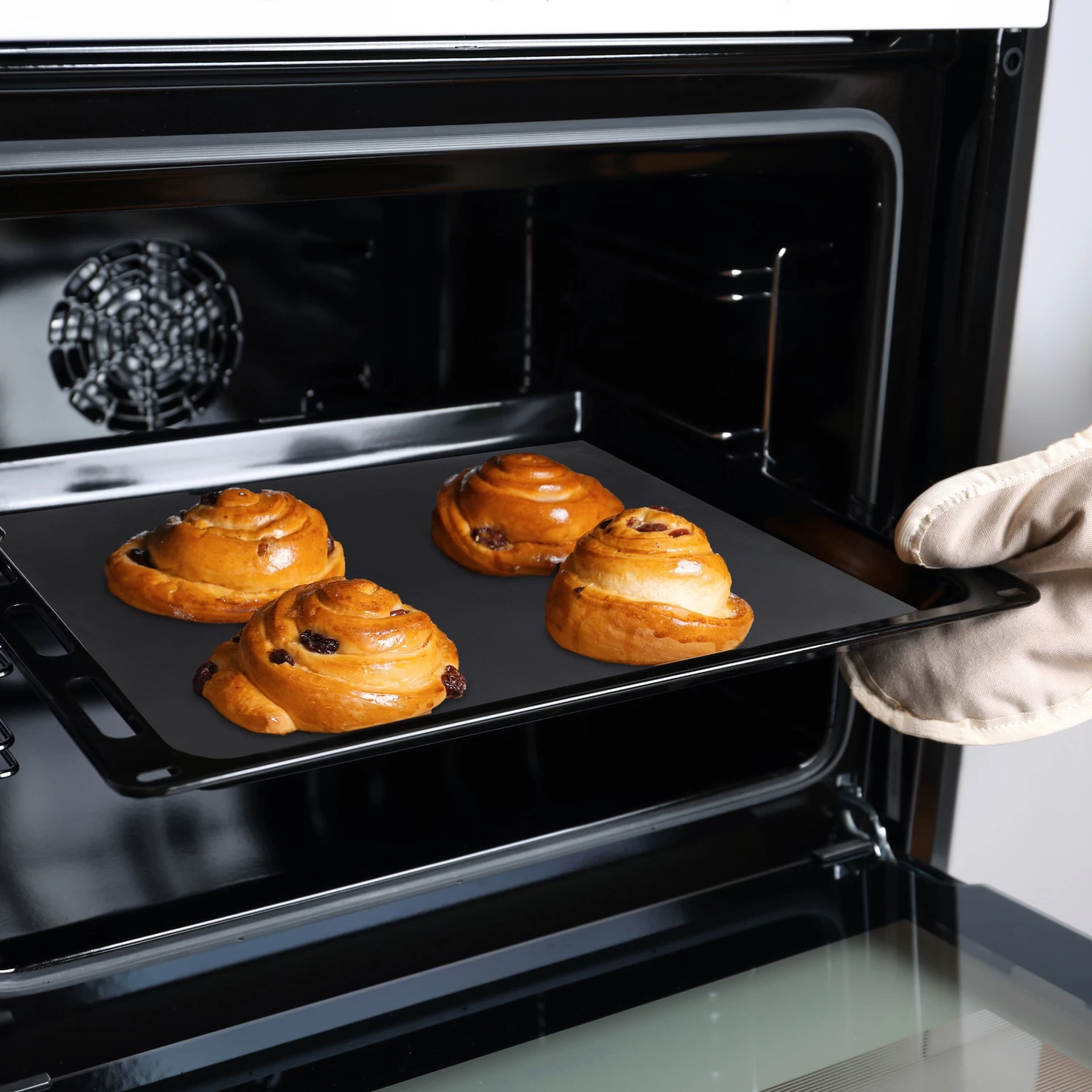 3er-Set: Grillmatte In Schwarz 5 3er-Set: Grillmatte In Schwarz – Bild 3