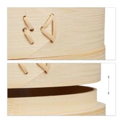 Bambusdämpfer In Natur - Ø 24 Cm -Küchenbedarf Geschäft relaxdays bambusdampfer in natur o 24 cm 5