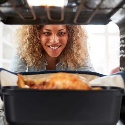 Bräter In Schwarz -Küchenbedarf Geschäft relaxdays brater in schwarz 2