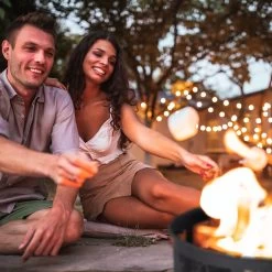 Feuerschale In Schwarz - (H)60 X Ø 60 Cm -Küchenbedarf Geschäft relaxdays feuerschale in schwarz h 60 x o 60 cm 4