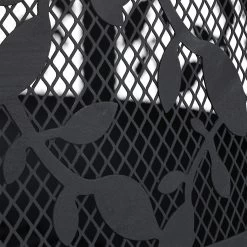 Feuerschale In Schwarz - (H)60 X Ø 60 Cm -Küchenbedarf Geschäft relaxdays feuerschale in schwarz h 60 x o 60 cm 6