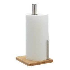 Küchenrollenhalter In Natur/ Silber - (B)16 X (H)33 X (T)16 Cm