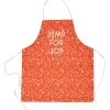 Rice Küchenschürze In Orange - (L)83 X (B)70 Cm -Küchenbedarf Geschäft rice kuchenschurze in orange l 83 x b 70 cm