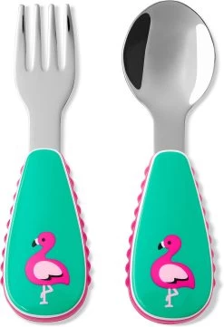 Skip Hop Zoo Besteck Flamingo