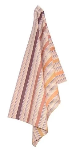 Geschirrtuch STREIFEN Terrakotta Mix