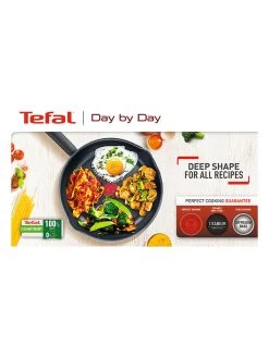 Tefal Bratpfanne "Day By Day On" In Schwarz - Ø 20 Cm -Küchenbedarf Geschäft tefal bratpfanne day by day on in schwarz o 20 cm 2