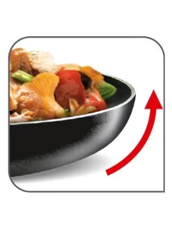 Tefal Bratpfanne "Resist" In Grau/ Schwarz - Ø 24 Cm -Küchenbedarf Geschäft tefal bratpfanne resist in grau schwarz o 24 cm 1